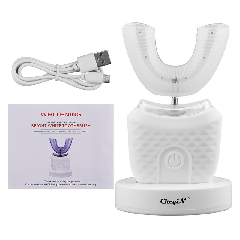 Automatic electric toothbrush - teeth whitening - blue light - waterproofTeeth Whitening