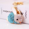 Crystal rabbit - keychainKeyrings