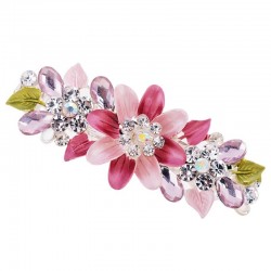 Crystal flowers - hairpinHair clips
