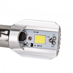 Motorcycle LED headlight bulb - H6 BA20D - 6000KLights