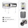 Motorcycle LED headlight bulb - H6 BA20D - 6000KLights