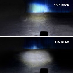 Motorcycle LED headlight bulb - H6 BA20D - 6000KLights