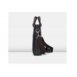 Elegant leather shoulder bag - wideBags