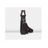 Elegant leather shoulder bag - wideBags