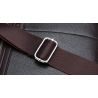 Elegant leather shoulder bag - wideBags
