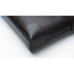 Elegant leather shoulder bag - wideBags