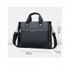 Elegant leather shoulder bag - wideBags