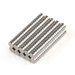 N35 - neodymium magnet - strong disc - 6mm * 2mm - 50 piecesN35