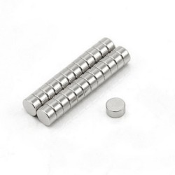 N35 - neodymium magnet - strong disc - 6mm * 2mm - 50 piecesN35
