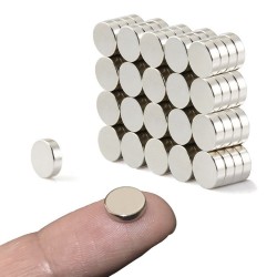 N35 - neodymium magnet - strong disc - 6mm * 2mm - 50 piecesN35