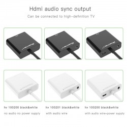 Robotsky - HDMI to VGA adapter - digital converter - 1080PCables