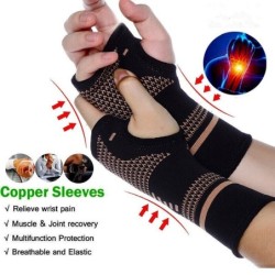 Professional wristband - elastic glove - pressure - pain relief - copper fiberMassage