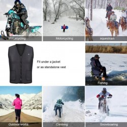 USB infrared heating vest - electric thermal jacketJackets