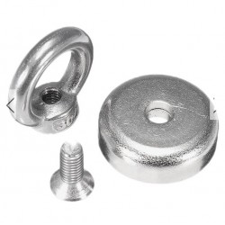 Neodymium magnet - eye bolt ring - 25 * 30mmMagnets