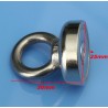 Neodymium magnet - eye bolt ring - 25 * 30mmMagnets