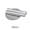 N35 - neodymium magnet - strong disc - 5mm * 2mm - 50 piecesN35