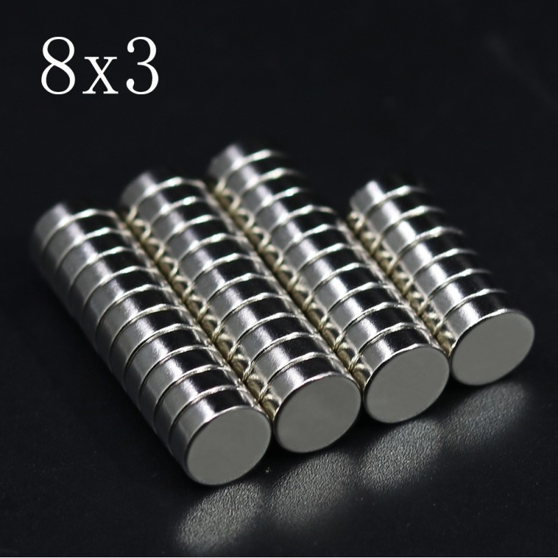 N35 - neodymium magnet - strong disc - 8mm * 3mmN35