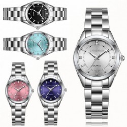 CHRONOS - Quartz watch with rhinestones - stainless steel - waterproofWatches
