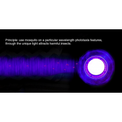 Electric mosquito killer - anti-mosquito LED lamp - USBInsect control