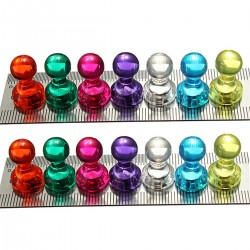 Neodymium strong magnet - thumbtack - 14 piecesOffice