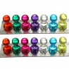 Neodymium strong magnet - thumbtack - 14 piecesOffice