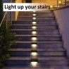 Solar deck lights - patio - fence - garden - waterproof - LEDSolar lighting