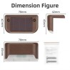 Solar deck lights - patio - fence - garden - waterproof - LEDSolar lighting