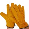 Safety / work gloves - fireproof - cow leather - for welding / solderingWelding