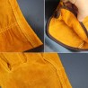 Safety / work gloves - fireproof - cow leather - for welding / solderingWelding