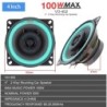 Universal car coaxial speaker - Hifi - full range - 2-way mounting - 100WSpeakers
