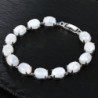 Elegant bracelet - natural moonlight stone - 925 sterling silverBracelets