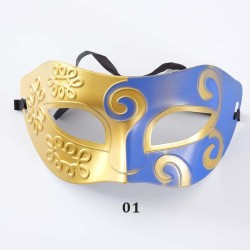 Vintage venetian eye mask - double color - halloween / masqueradesMasks
