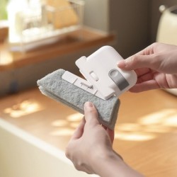 2 In 1 groove cleaning tool - window / door frame cleaning brush - clothCleaning