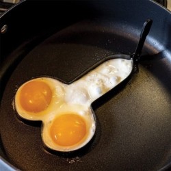 Funny egg mold - penis shapeEgg shapers