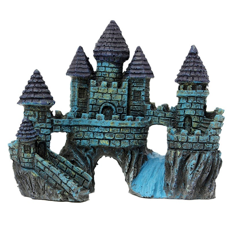 Resin castle - tower - aquarium decorationDecorations