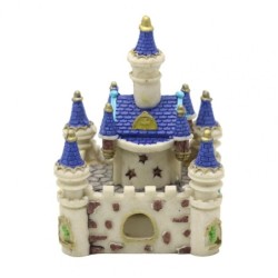 Mini white-blue castle - aquarium decorationDecorations