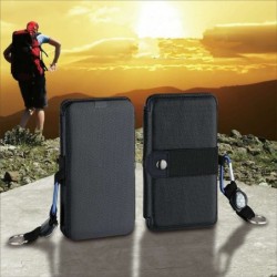 Solar foldable phone charger - USB - 10W - 4 / 5 solar panelsSolar panels
