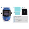 Welding mask - automatic darkening helmet - TIG - MIG - ARC - grindingHelmets