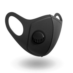 Protective face / mouth face mask - anti-dust - anti-pollution - with air valve - reusableMouth masks