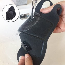 Protective face / mouth face mask - anti-dust - anti-pollution - with air valve - reusableMouth masks
