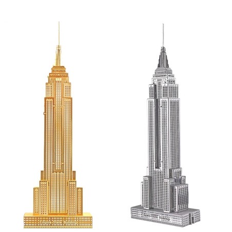 Metal puzzle - construction kit - Empire State BuildingMetal