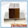 N35 - neodymium magnet - strong block - 20mm * 10mm * 2mmN35