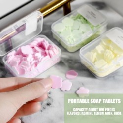 Disposable hand sanitizer - soap tablets - petal shapeSkin