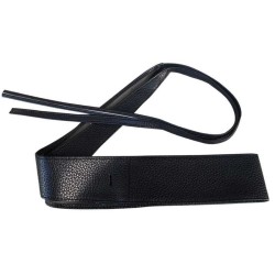 Wide self-tie belt - soft leatherBelts