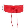Wide self-tie belt - soft leatherBelts
