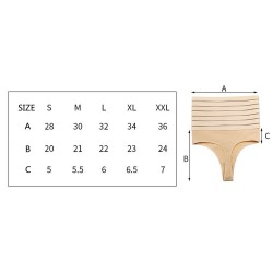 Postpartum belly compression - slimming panties - high waist - seamlessLingerie