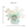 Crystal flower with pearls - broochBrooches