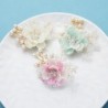 Crystal flower with pearls - broochBrooches
