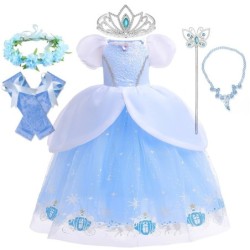 Princess blue dress - girls costumeCostumes