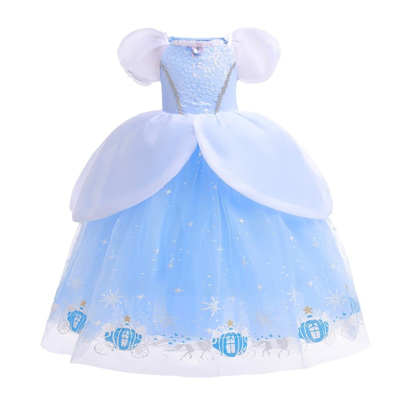Princess blue dress - girls costumeCostumes